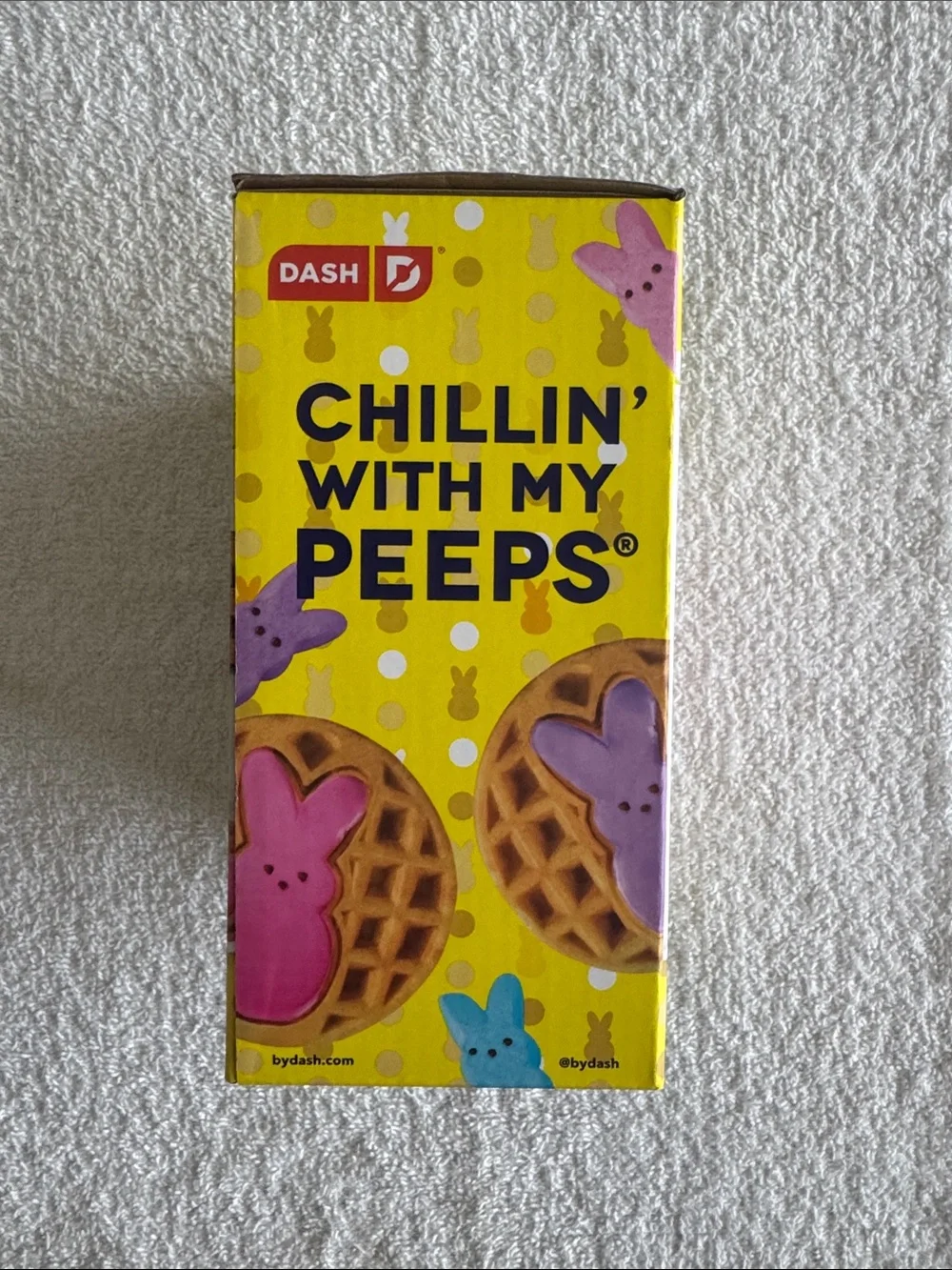 Dash Peeps Pink Mini Waffle Maker